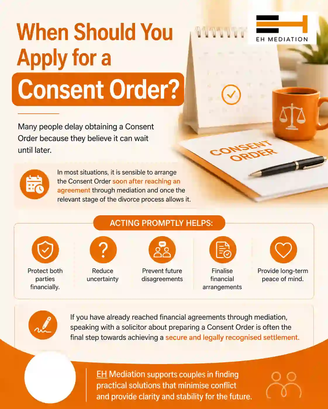 When Should You Apply for a Consent Order Bexhill-on-Sea?